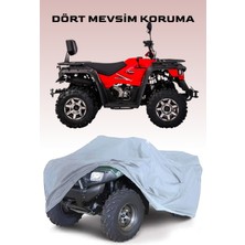 Breen Gri Regal Raptor M210 Atv Branda, Güvenli, Su Geçirmez Dayanıklı Kumaş