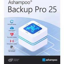 Ashampoo Backup Pro 25 - Sabit Disk Kusurları ve Windows Çökmeleri Için Düzeltme 1 Pc Süresiz Kod