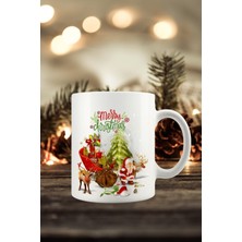 Hobi Shop Yılbaşı Yeni Yıl Konseptli Noel Christmas Kupa Bardak