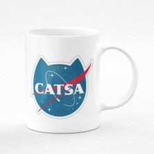 Hobi Shop Catsa Baskılı Kupa Bardak