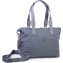  Nas Bag Ultra Hafif Su Geçirmez Spor Kadın Büyük Boy Omuz ve Çapraz  Çanta Gri