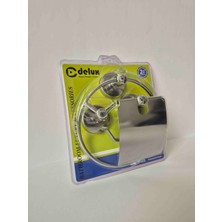 Delux 3'lü Banyo Aksesuar Seti | Metal Havluluk ve Kağıtlık