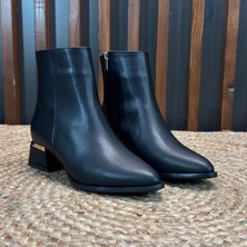 Mey Ayakkabı Düz Siyah Bot M4555