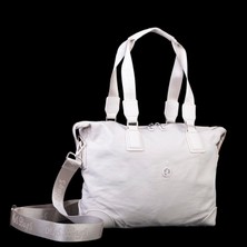  Nas Bag Ultra Hafif Su Geçirmez Spor Kadın Büyük Boy Omuz ve Çapraz  Çanta Krem