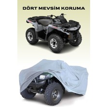 Breen Can-Am Dps 650 Atv Su Geçirmez Brandası -Gri