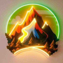 Kamer Neon LED Işıklı Pop Art Sanatsal Tablo