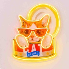 Kamer Neon LED Işıklı Pop Art Sanatsal Tablo