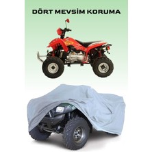 Breen Asya Motor Discovery 150 Atv Su Geçirmez Brandası -Gri