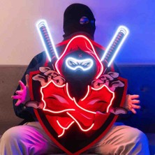 Kamer Neon LED Işıklı Pop Art Sanatsal Tablo
