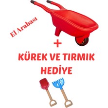 King Kids El Arabası + Kürek ve Tırmık Hediye Set