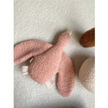 Suvolta Store Sevimli Ördek Bebek/Çocuk Uyku Arkadaşı ve Peluş Oyuncak Pembe/beyaz