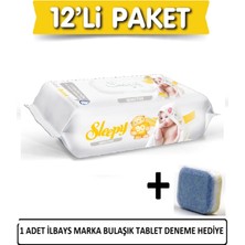 Sleepy Sensitive Islak Havlu 12x90'lı 1080 Yapraklı Cilt Dostu Yenidoğan Ürünü
