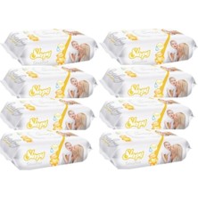 Sleepy Sensitive Islak Havlu Mendil 90'lı- 8 Adet (720YAPRAK)