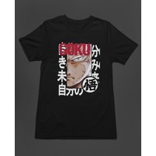 Bumeta Naruto Kakashi Goku Anime Japanese Stil Unisex Tişört T-Shirt