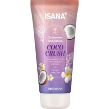 Isana 200 ml Coco Crush Vücut Losyonu Vegan Besleyici Etki ile Cilde Doğal Işıltı Sağlar