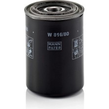 Mann Filter W 816/80 - Yağ Filtresi -  Mann Fılter