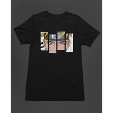 Bumeta Anime Naruto Kakashi Mask Korea Japan Japanese Dizi Unisex Tişört T-Shirt