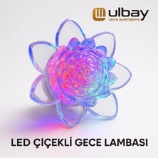 Ulbay GC06 Çiçekli Gece Lambası