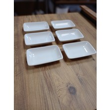 Bonna Moove Dik Kayık Tabak 15*9 cm (6 Adet)