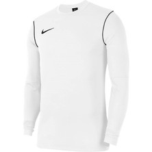 Nike Dri Fit Park 20 Crew Erkek Beyaz Yuvarlak Yaka Uzun Kol Tişört