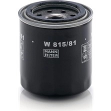 Mann Filter W 815/81 - Yağ Filtresi -  Mann Fılter