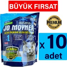 Jo Moyner Silika Kristal Kedi Kumu 4l x 10 Adet