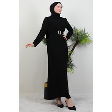 Şura Tesettür Elbise Siyah