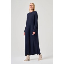 Missa Astana Merserize Elbise Lacivert