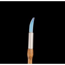 Sanathobi Kedi Gözü Akik Mühre Karga Burun, Zer Mühre, Gürgen Ağacı Sap-Tezhip-Minyatür-Hat-No:47