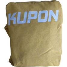 Kılınç Oto Market Kupon Baskılı Penye Servis Kılıfı Oto Koltuk Kılıfı 4 Parça 2 Ön 2 Arka Üniversal Her Araca Uyumlu