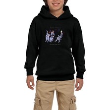 Zepplin Giyim Black Sabbath Heaven And Hell Siyah Çocuk Kapşonlu Sweatshirt