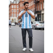 Messi 2021/22 Sezon Dünya Kupası 3 Yıldız Arjantin Yetişkin Forması