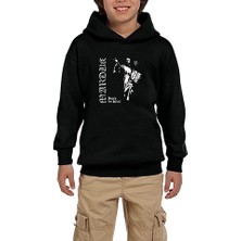 Zepplin Giyim Marduk Souls For Belial Siyah Çocuk Kapşonlu Sweatshirt