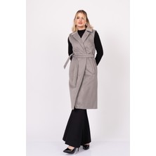 MissVina Velvetline Long Sculpt Vest – 9140