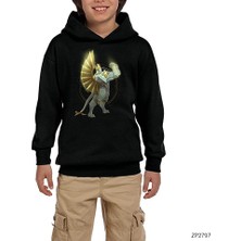 Zepplin Giyim Lol Galio Siyah Çocuk Kapşonlu Sweatshirt