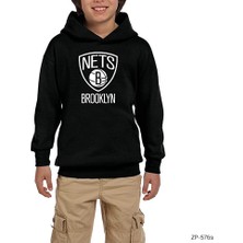 Zepplin Giyim Brooklyn N. Siyah Çocuk Kapşonlu Sweatshirt