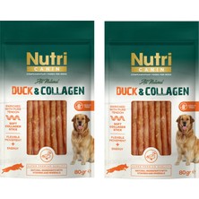 Nutri Canin Ördek Etli ve Kolajenli Tahılsız Köpek Et Ödülü 80 Gr. x 2 Adet