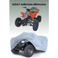 Breen Kuba XY150ST-3 Atv Su Geçirmez Brandası -Gri
