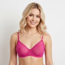 Bonbon Kadın Tül Transparan Balenli Sütyen BB2055