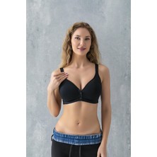 Çıtçıtlı Toparlayıcı Minimizer Sütyen Siyah (MGP11991)