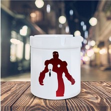 Sartre Art Tony Stark Baskılı Iron Man Küllük