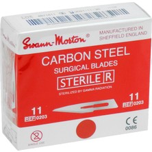 Cerrahi Bıçak Karbon Steril  1 Kutu 100 Adet