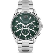 Ferrucci Gümüş Çelik Kordon Erkek Kol Saati L03577M.04