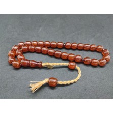 İskeçe Tesbih Omari Usta Eseri 50 Yaşında Horoz Imame Havşalı Alman Faturan Tesbih Sertifikalı 8739