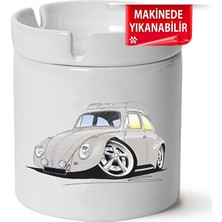 Sartre Art Beetle Baskılı Porselen At-Söndür Küllük (Kl-Otmbl-Vw)