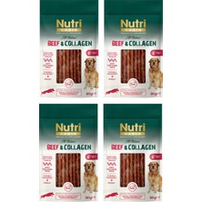 Nutri Canin Sığır Etli ve Kolajenli Tahılsız Köpek Et Ödülü 80 Gr. x 4 Adet