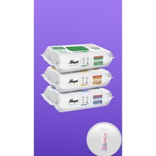Sleepy Easy Clean Yüzey Temizlik Havlusu  100 Lü 3 Paket (300 Yaprak) Hediyeli