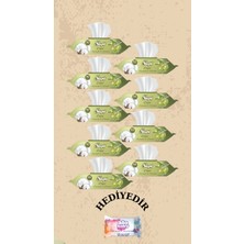 Sleepy Sensitive Zeytinyağlı Islak Havlu 90 Lı 9 Paket