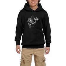 Zepplin Giyim Mgla Shameless Siyah Çocuk Kapşonlu Sweatshirt