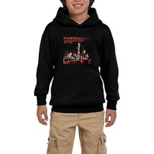Zepplin Giyim The Exploited Horror Epics Siyah Çocuk Kapşonlu Sweatshirt